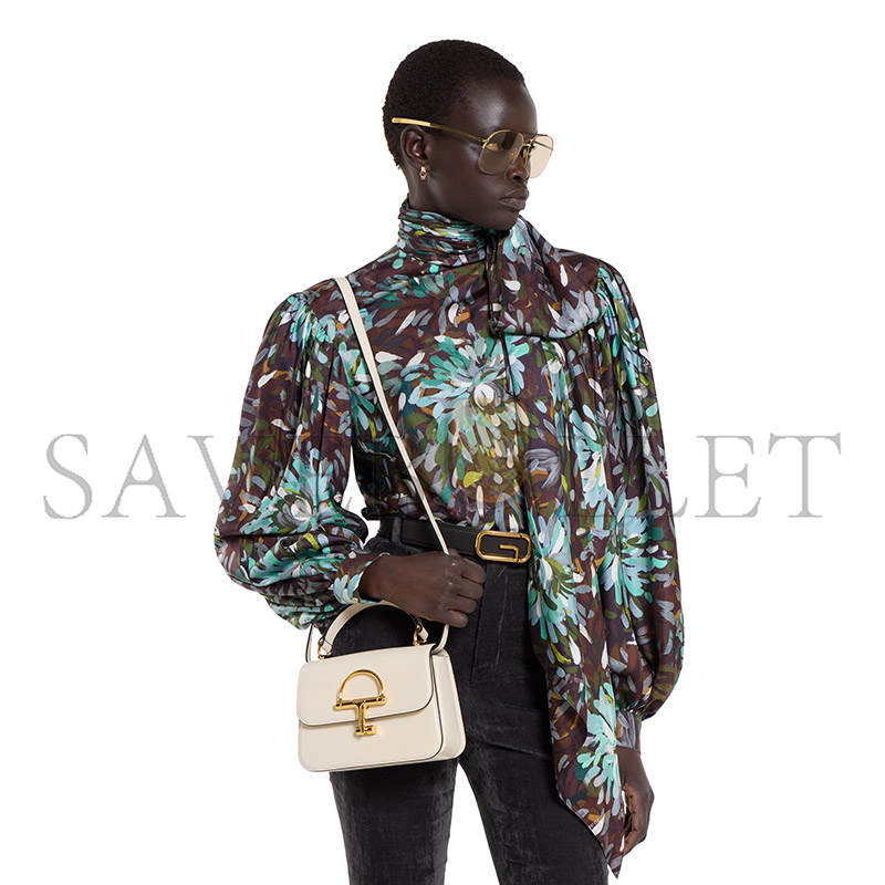 GUCCI SIENA SMALL TOP HANDLE BAG 855536 (19*13*8.5cm)